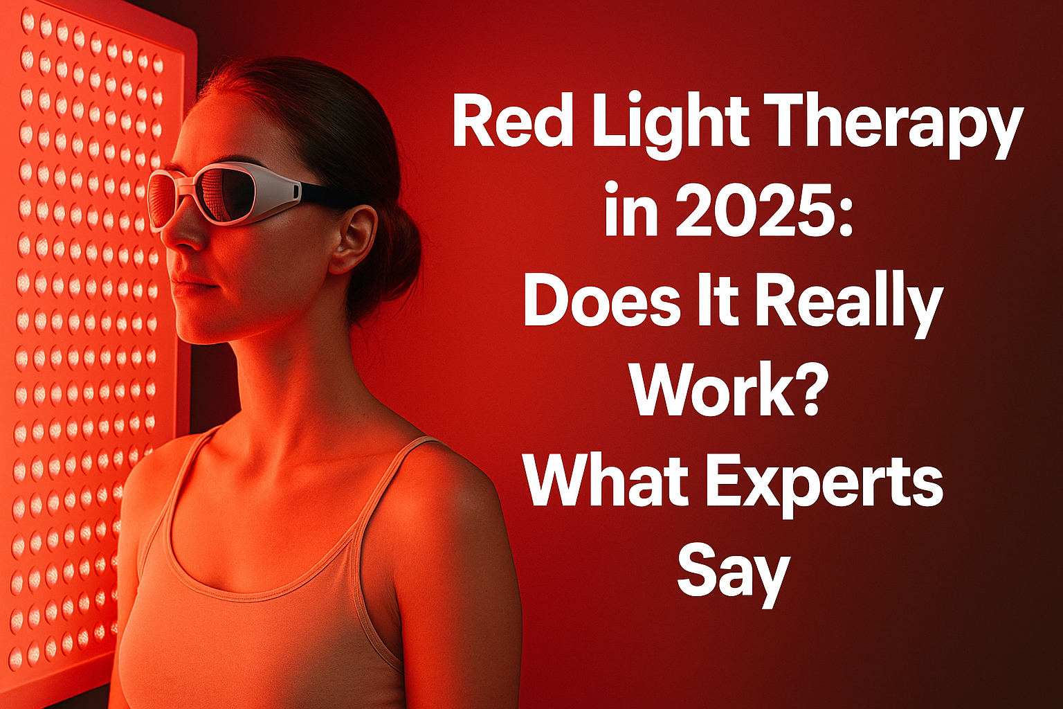 Red Light Therapy in 2025: Does It Really Work? What Experts Say