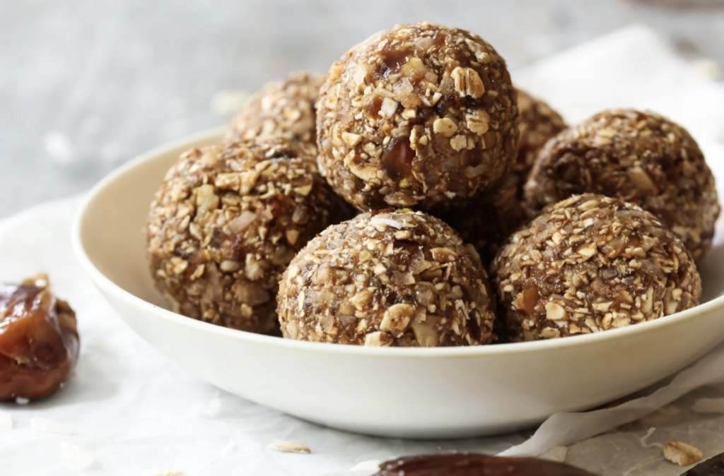 No-Bake Gingerbread Energy Bites