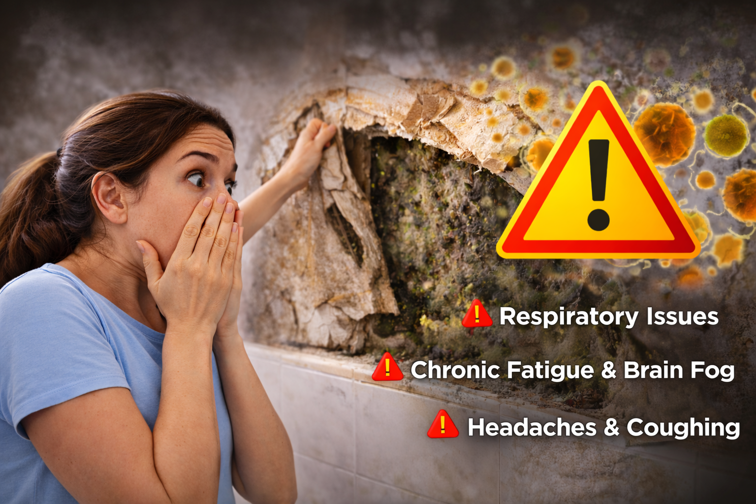 Hidden Mold in Your Home: What You Can’t See Could Be Making You Sick