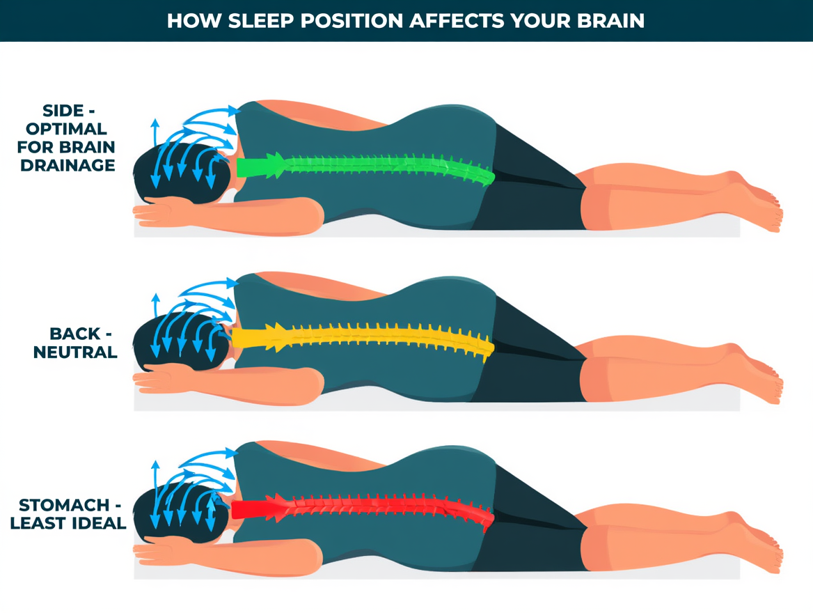 Does Your Sleeping Position Affect Brain Health? What Research Suggests